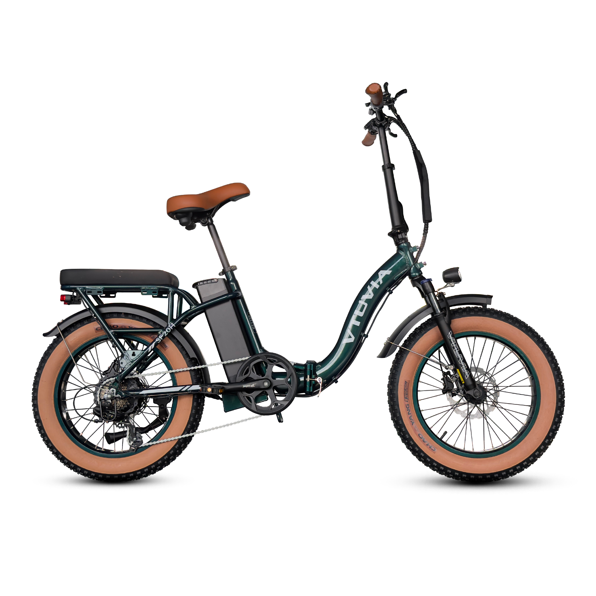 VTUVIA SF20H Folding Ebike Green