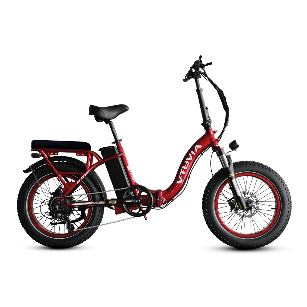 VTUVIA SF20H Folding Ebike Black