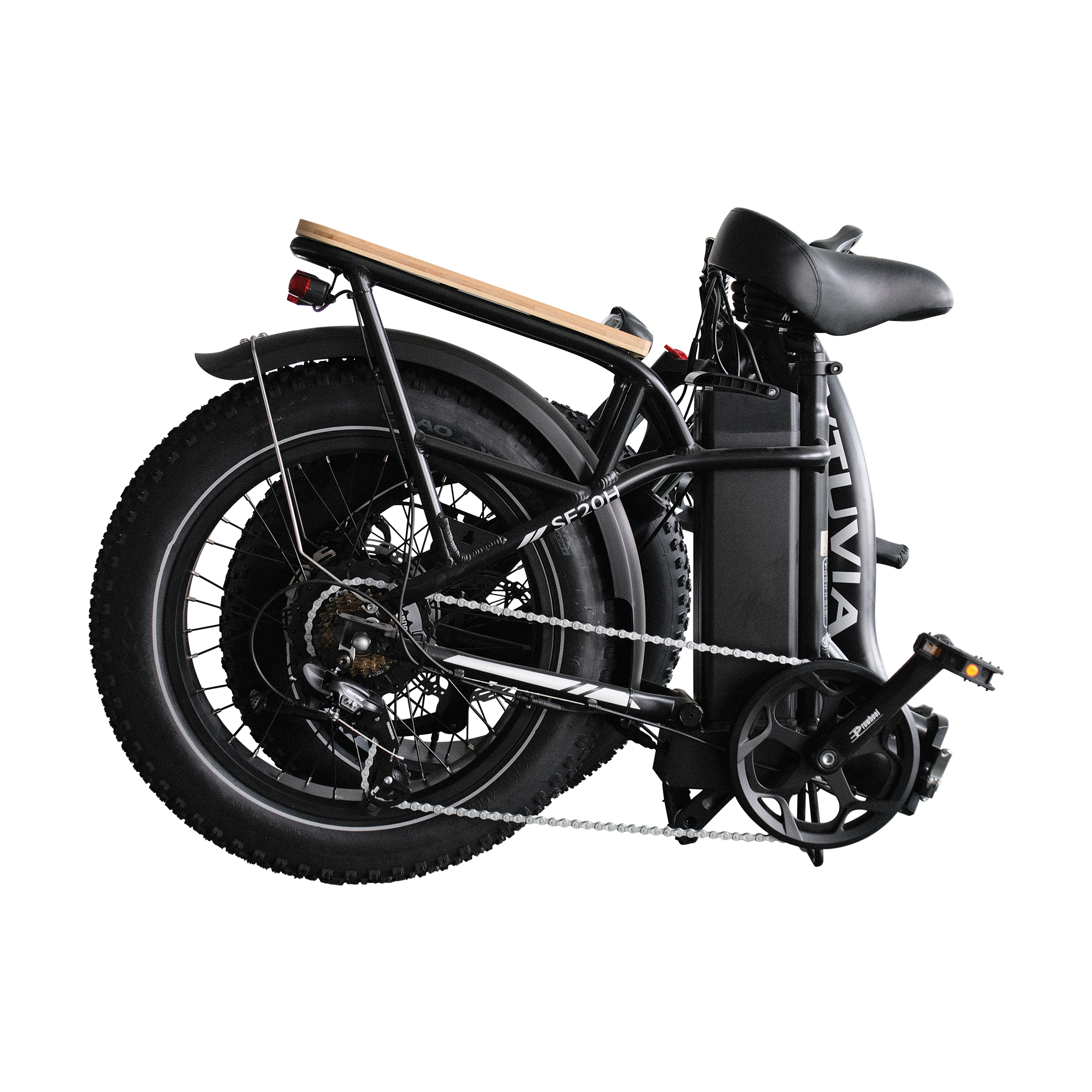 VTUVIA SF20H Folding Ebike Black