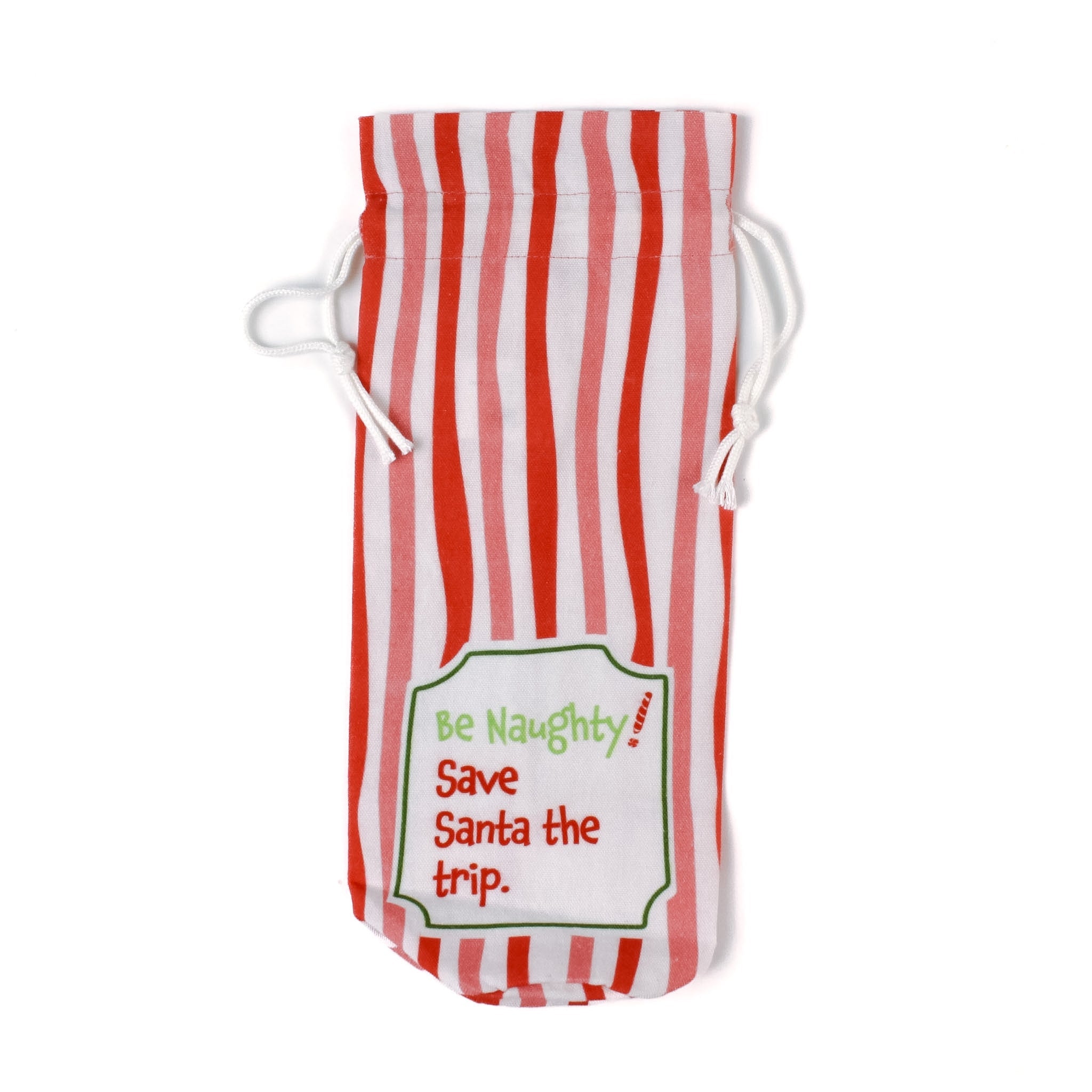 Christmas Wine Gift Bags - Be Naughty!