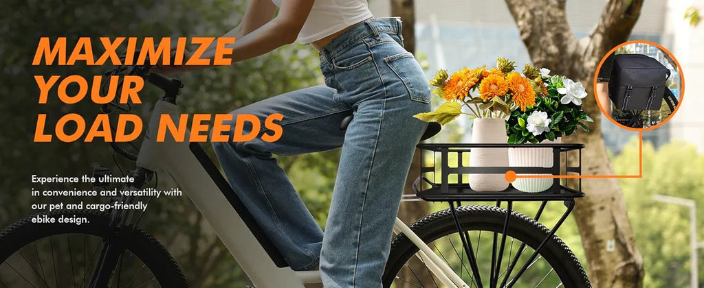 750W Electric Bike - Step-Through Frame, 36V Battery