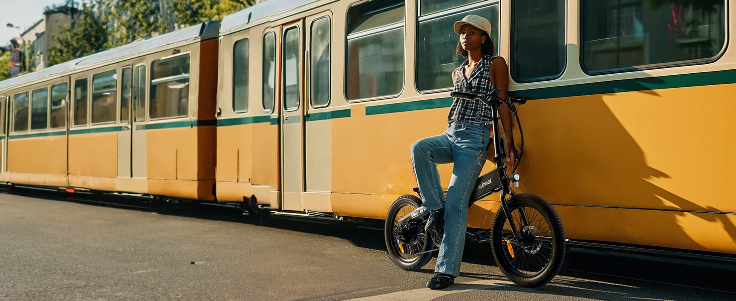 Isinwheel U5 500W Folding eBike – 20" Compact Commuter Electric Bike