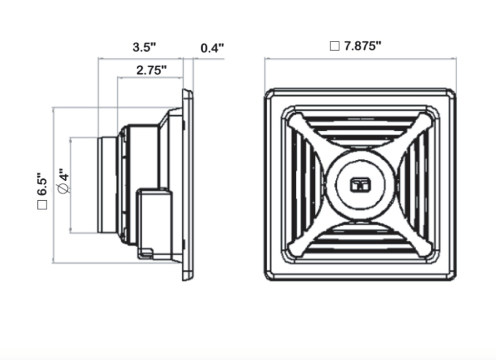 KEDRON® 12V DC Exhaust Fan