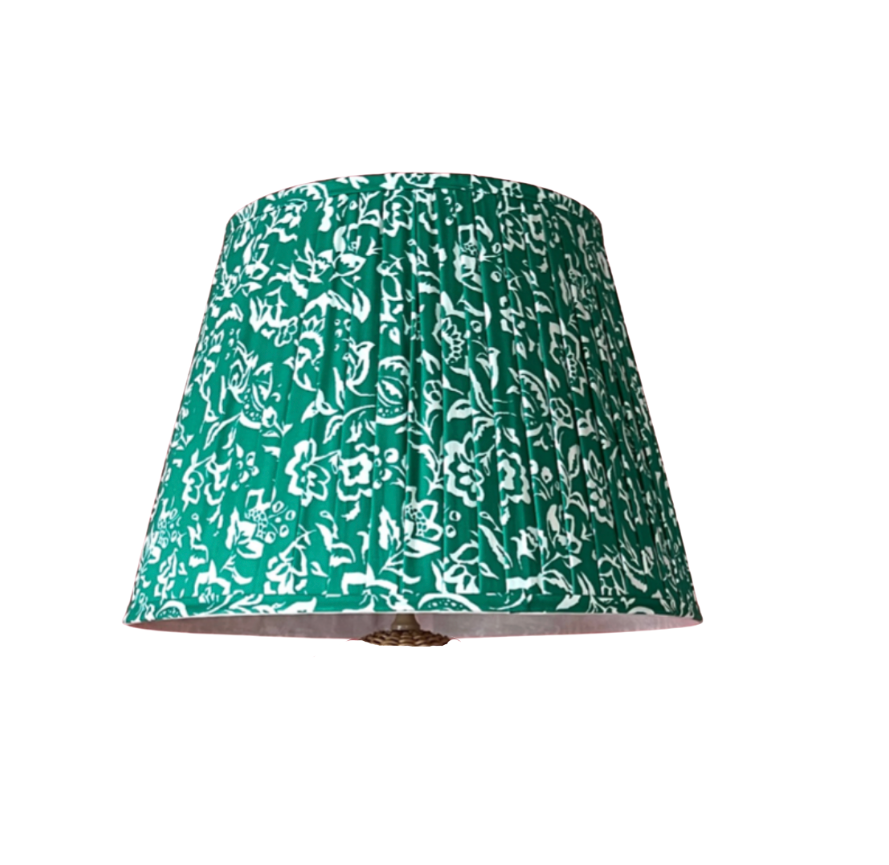 Cottage Grove Hand-Painted Tole Geranium Lamp