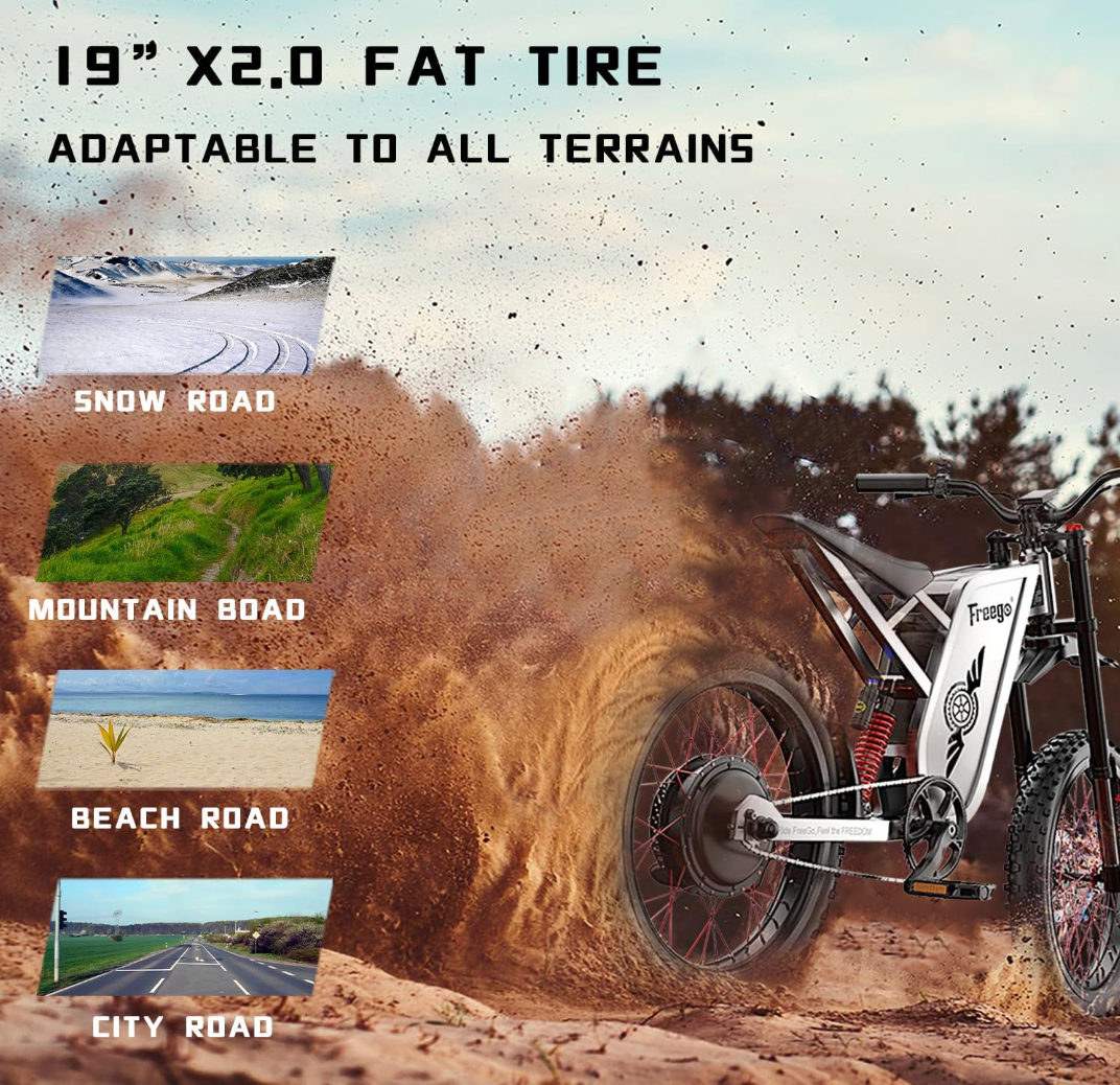 Freego All-terrain Mountain Off-road Bike X2 Pro