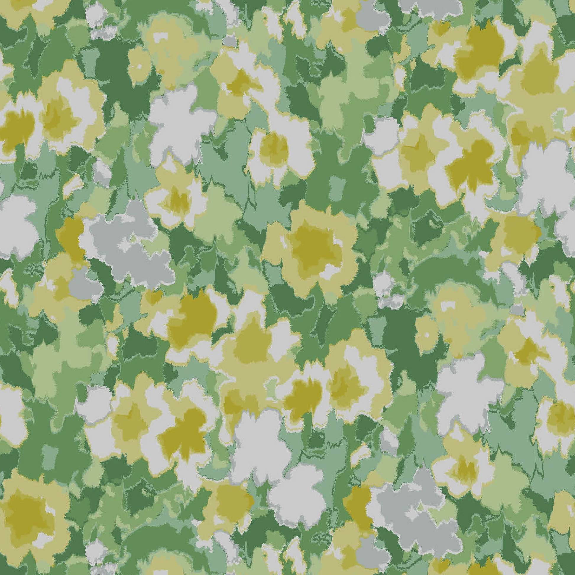 Sissinghurst Unpasted Wallpaper - Celery