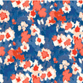 Sissinghurst Unpasted Wallpaper - Cherry Red