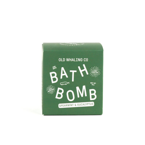 Bath Bomb - Spearmint & Eucalyptus (Green)