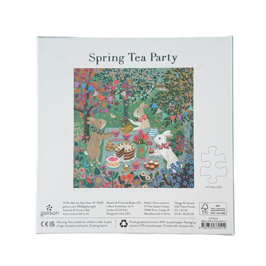 Spring Tea Party Jigsaw Puzzle