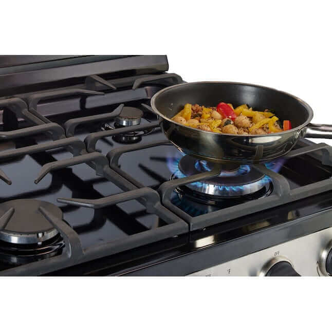 Unique 30" Propane Range (Battery Ignition) - Stainless Steel