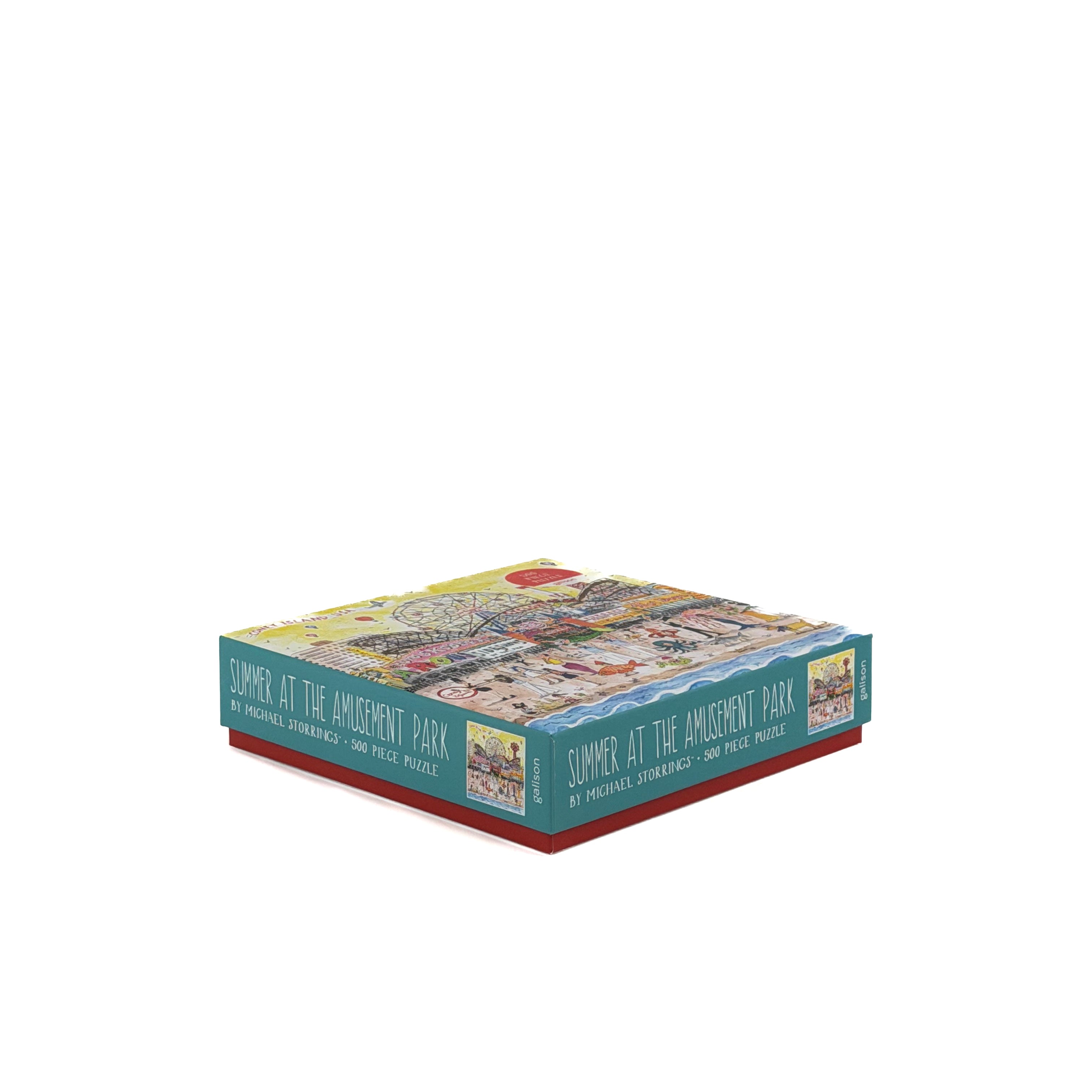 Summer at the Amusement Park, Coney Island Jigsaw Puzzle