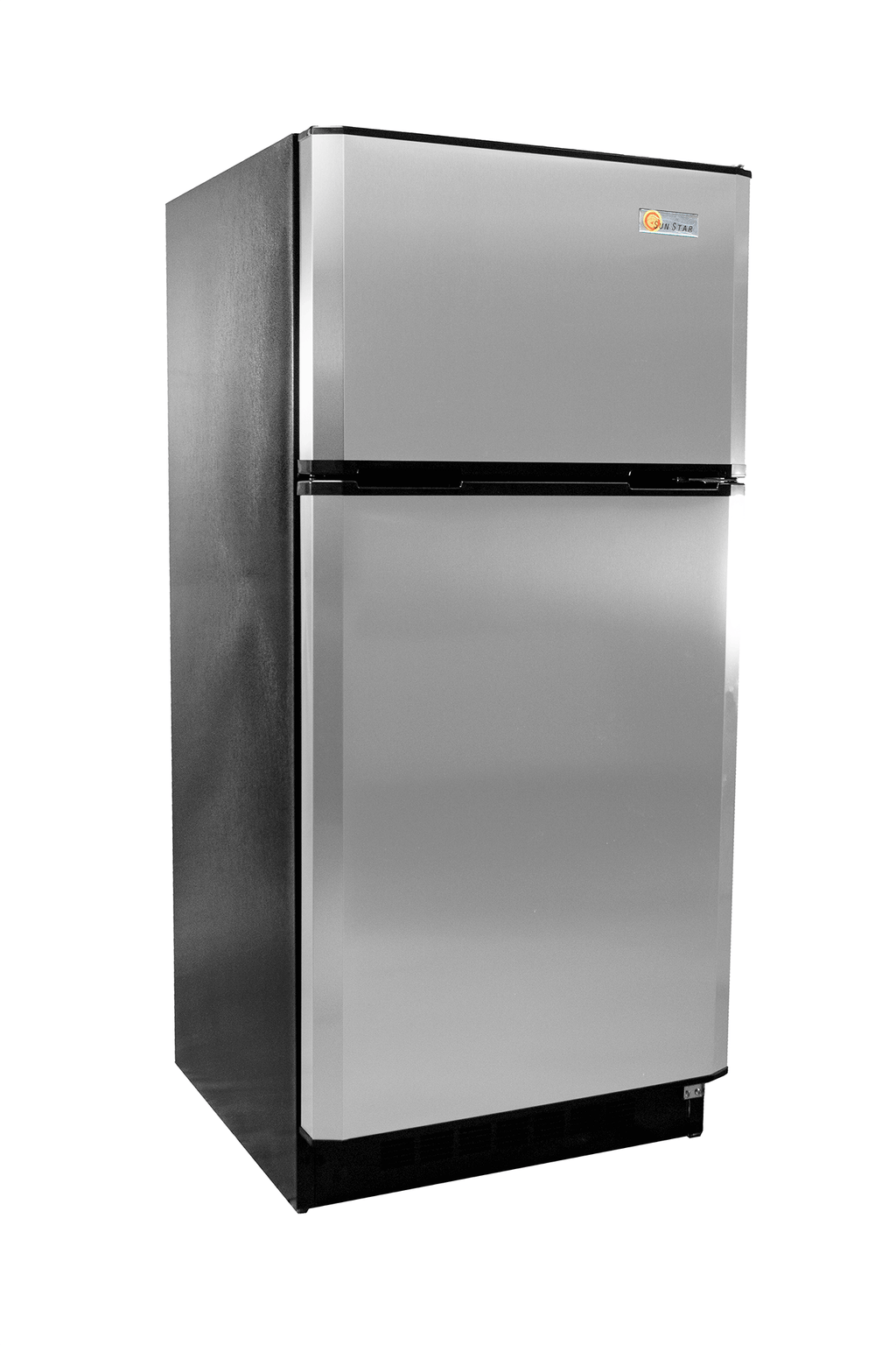 SunStar 16CU Solar/DC Refrigerator - Stainless Steel