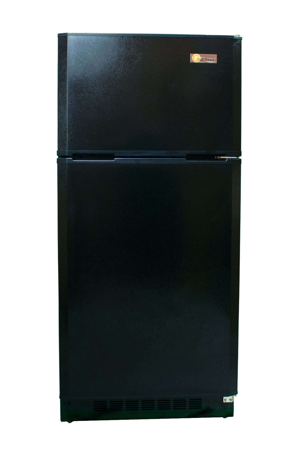 SunStar 16CU Solar/DC Refrigerator - Black