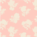 Swans Island Silhouette Unpasted Wallpaper - Shell Pink