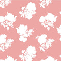 Swans Island Silhouette Unpasted Wallpaper - Southampton Pink