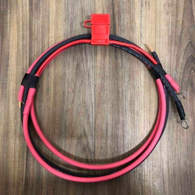 TCD #10 Wire - 5' Controller To Battery (Pair) With 10A Fuse Assembly Bundle