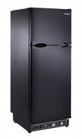 UNIQUE 10 CU/FT Propane Fridge with Freezer - Black