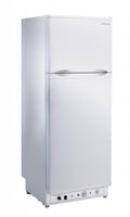 UNIQUE 10 CU/FT Propane Fridge with Freezer - White