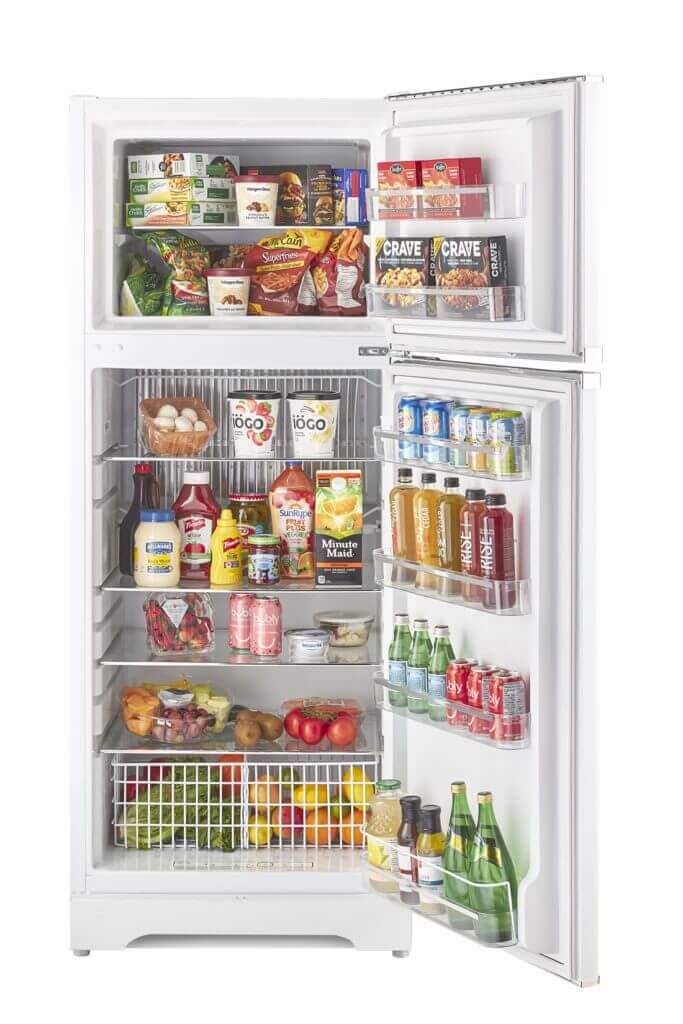 Classic Retro by Unique 14 cu/ft Propane Fridge