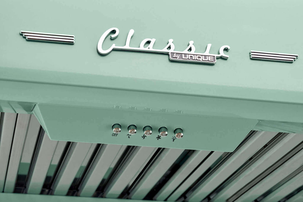 Unique 24" Classic Retro Range Hood