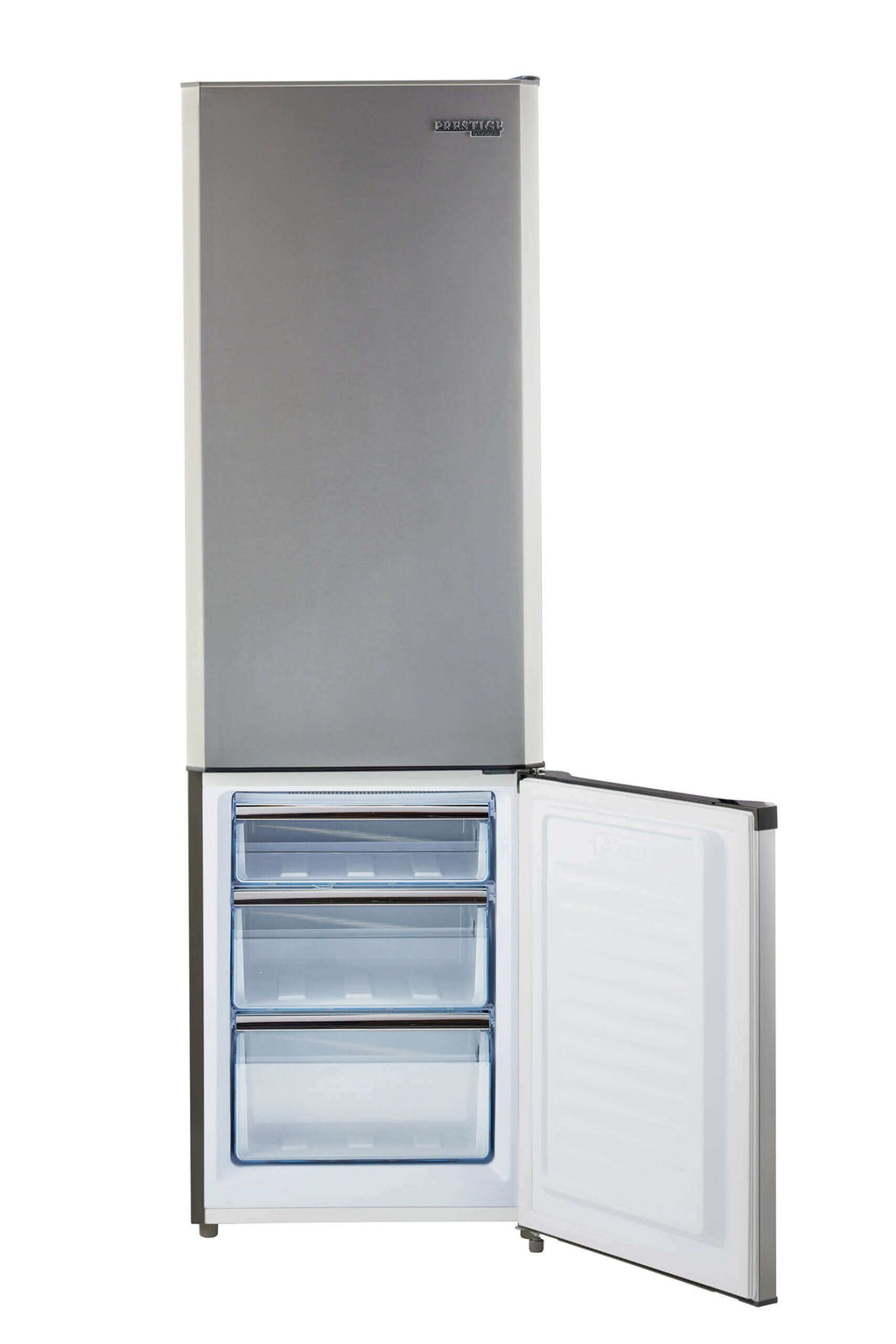 Unique 9 Cu/Ft Prestige Electric Bottom Mount Refrigerator - Stainless Steel