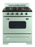 Unique 30" Classic Retro Propane Off-Grid Range (Battery Ignition)