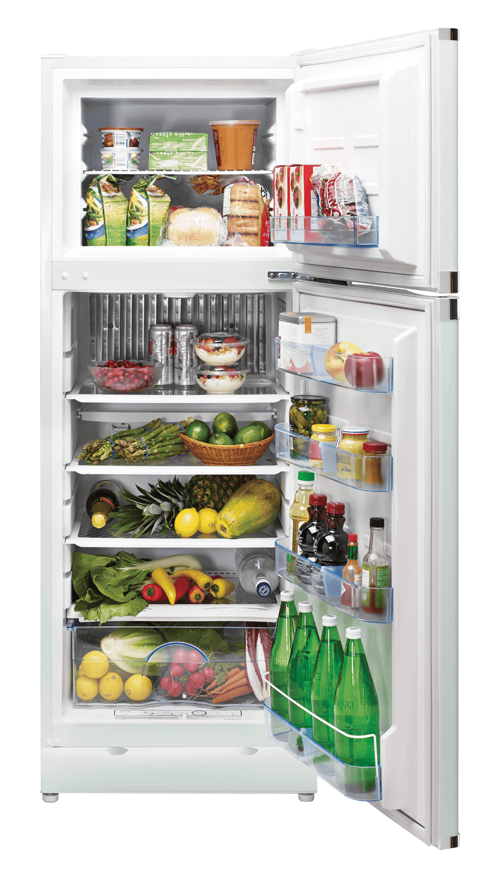 Unique 10 CU/FT Classic Retro Propane Fridge - Light Green