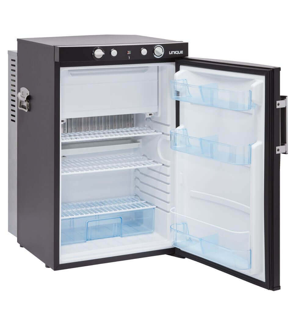 Unique 3 Cu/Ft 110V/12V Propane Fridge With Freezer