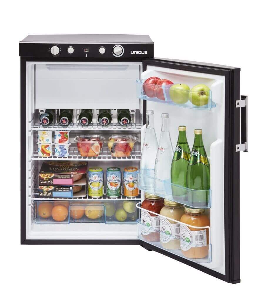 Unique 3 Cu/Ft 110V/12V Propane Fridge With Freezer