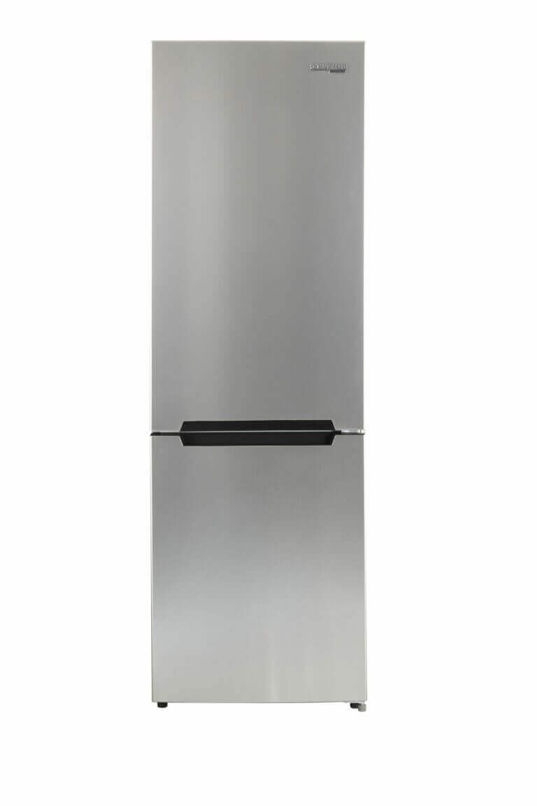 Unique 12 Cu/Ft Prestige Electric Bottom Mount Refrigerator - Stainless Steel