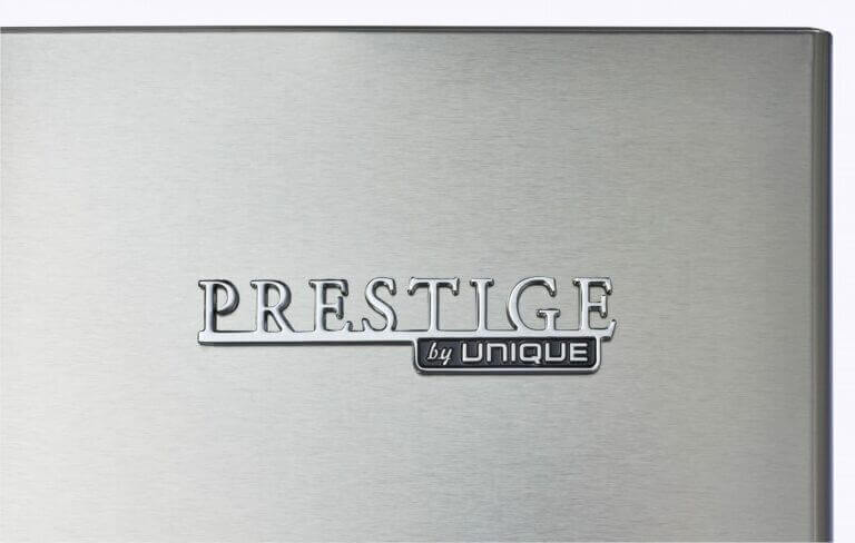 Unique 12 Cu/Ft Prestige Electric Bottom Mount Refrigerator - Stainless Steel