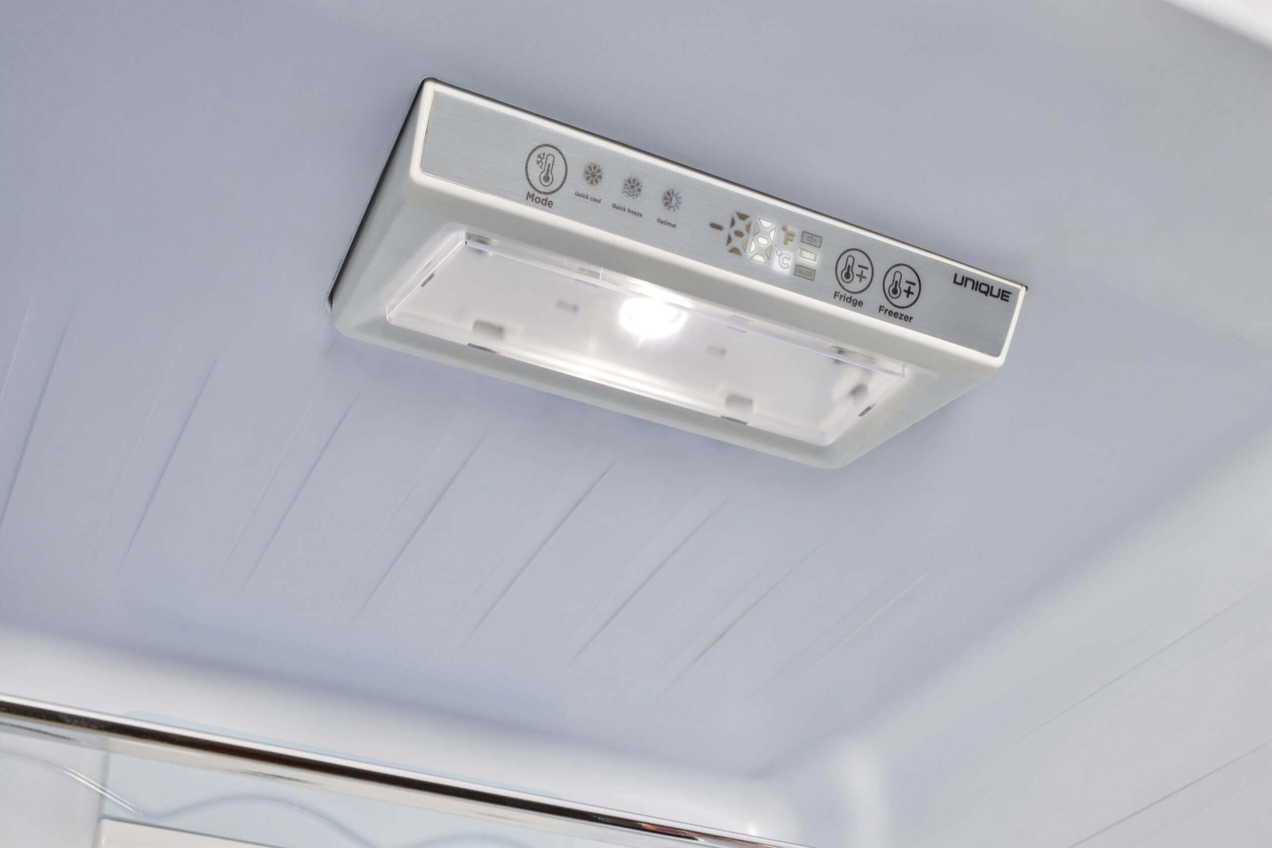 Unique 12 Cu/Ft Classic Retro Electric Bottom Mount AC Refrigerator