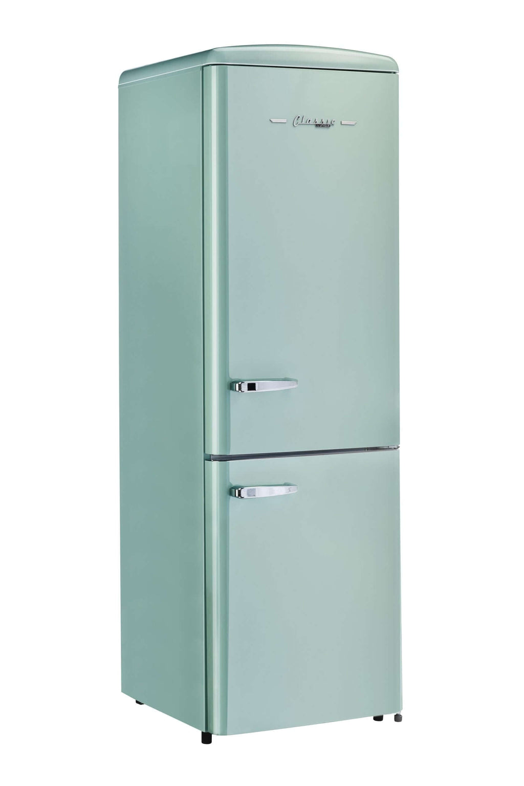 Unique 12 Cu/Ft Classic Retro Electric Bottom Mount AC Refrigerator