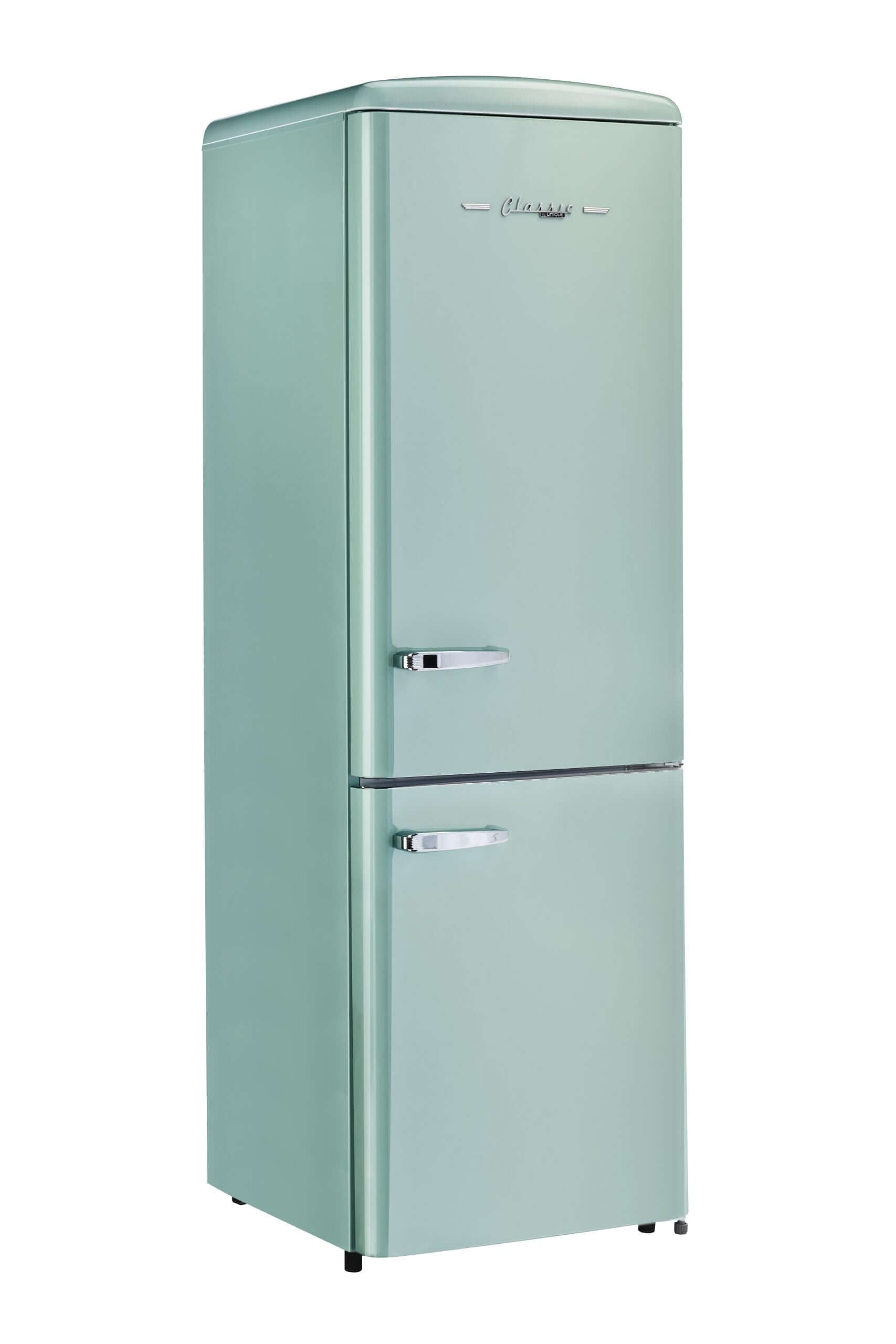 Unique 12 Cu/Ft Classic Retro Electric Bottom Mount AC Refrigerator