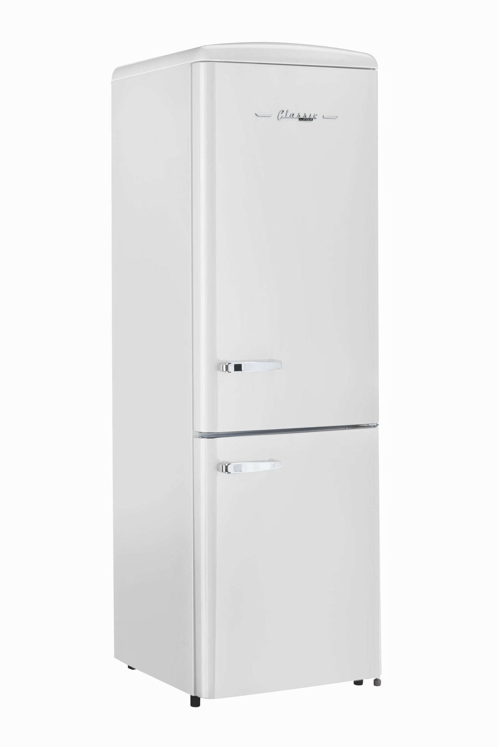 Unique 12 Cu/Ft Classic Retro Electric Bottom Mount AC Refrigerator