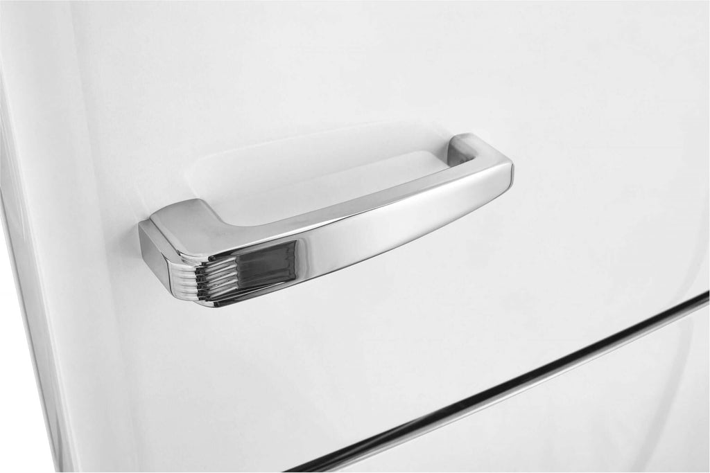 Unique 12 Cu/Ft Classic Retro Electric Bottom Mount AC Refrigerator