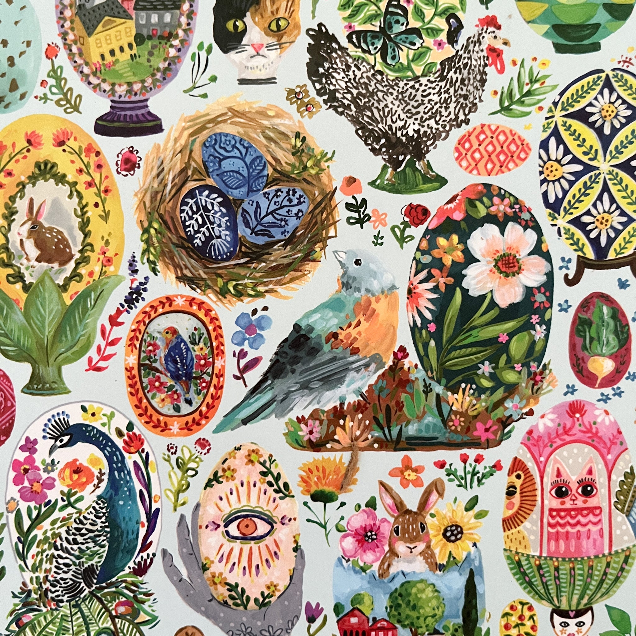 Artisanal Eggs/Easter Jigsaw Puzzle
