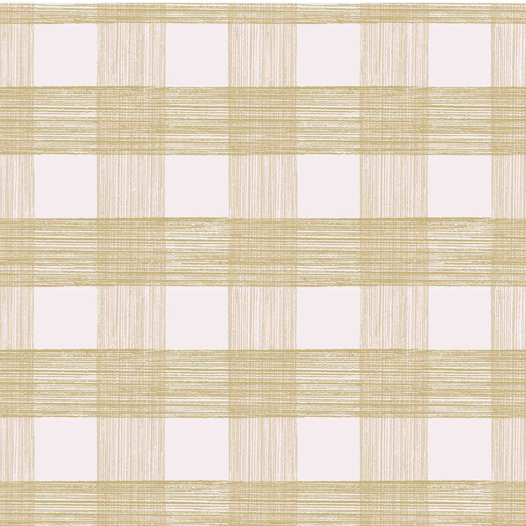 Gin Lane Unpasted Wallpaper - Amber