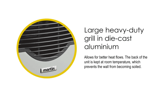 Martin 11,000 BTU Direct Vent Natural Gas Heater MDV12N