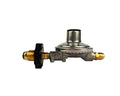 Martin 140,000 BTU 1/4" Regulator with POL + Handwheel (3/8" FL out)