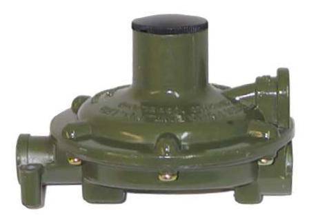 Martin 210,000 BTU 1/4" Regulator with POL + Handwheel (3/8" FL out)