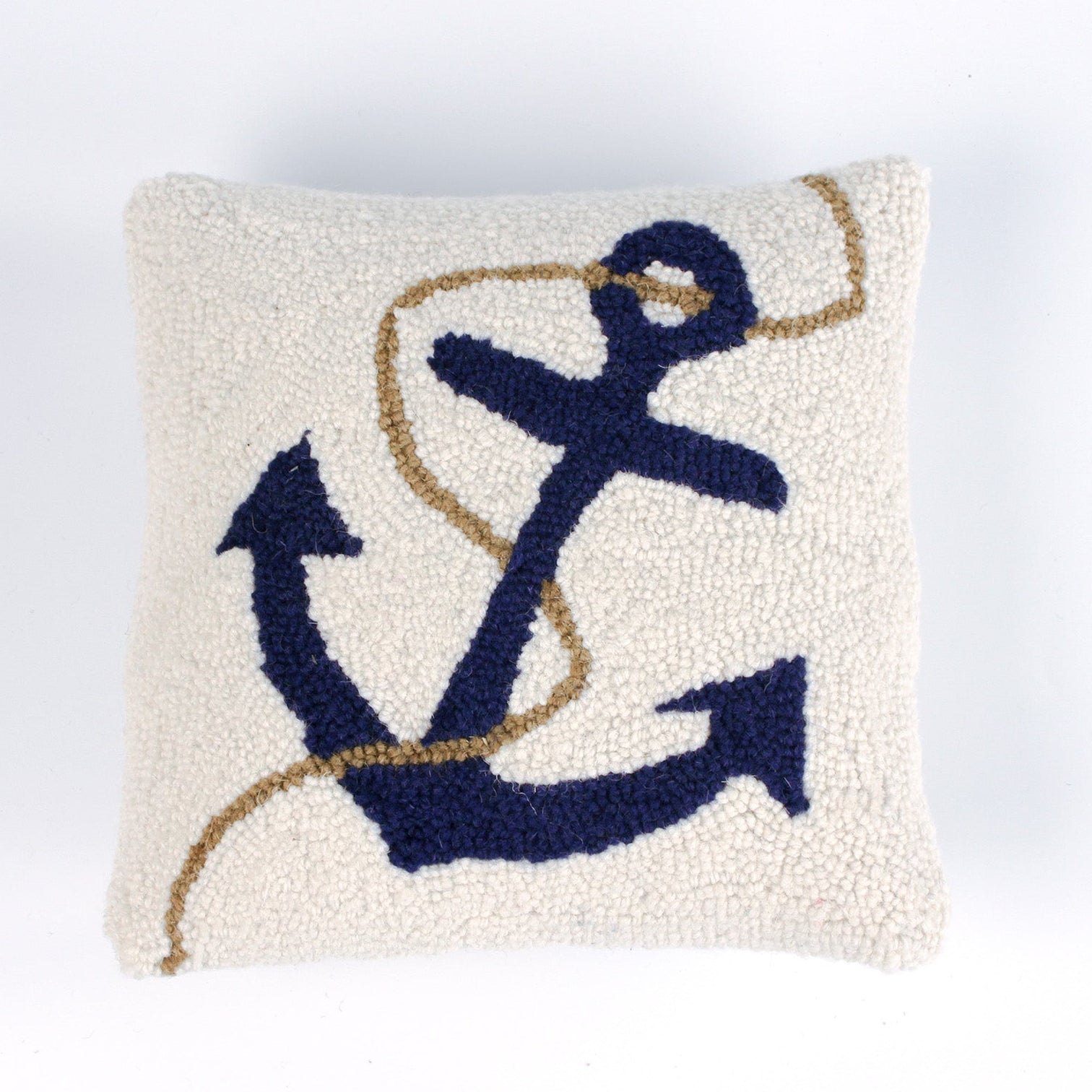 Anchor/Rope Nautical Pillow