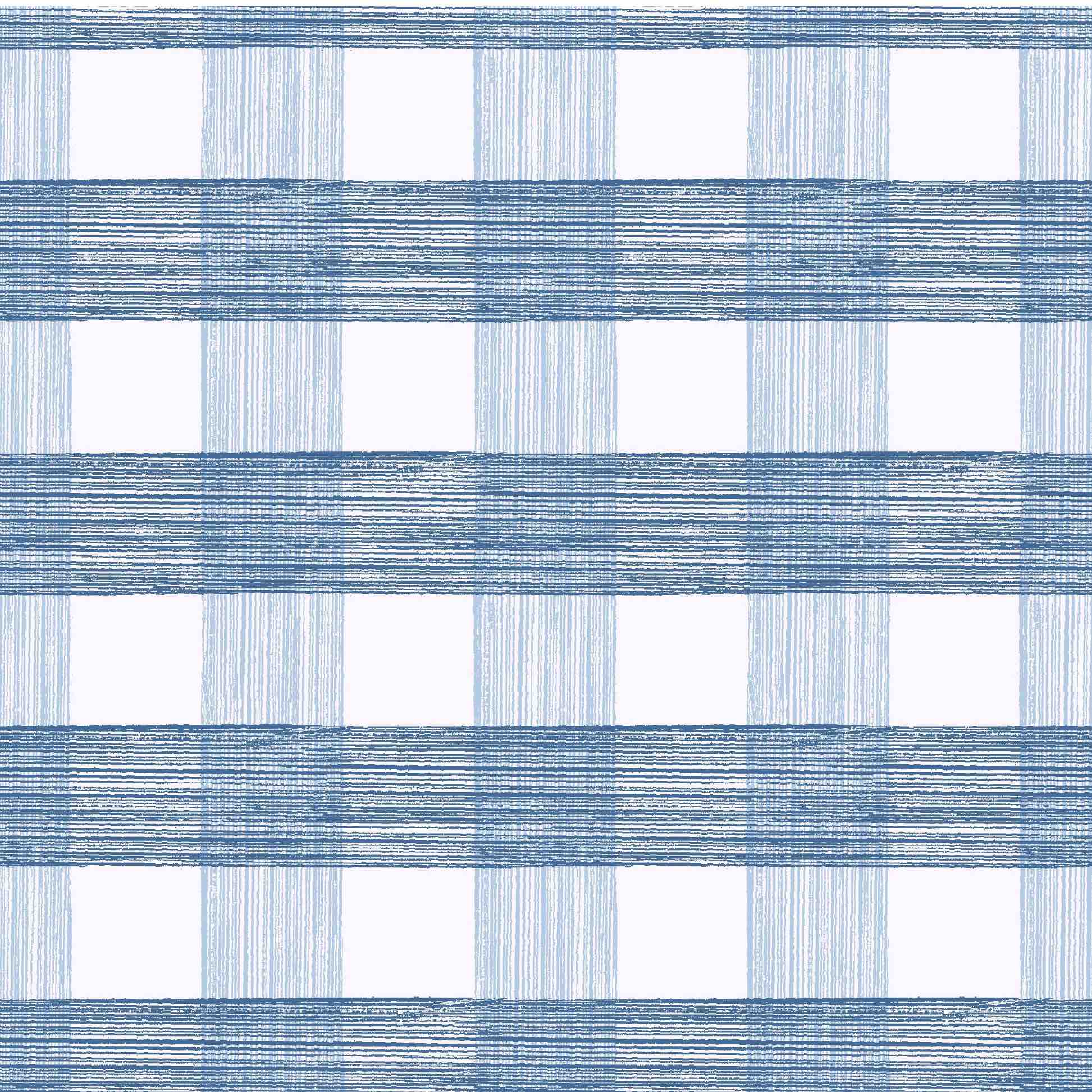 Gin Lane Unpasted Wallpaper - Swedish Blue