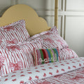 Stripes and Bows Duvet Cover