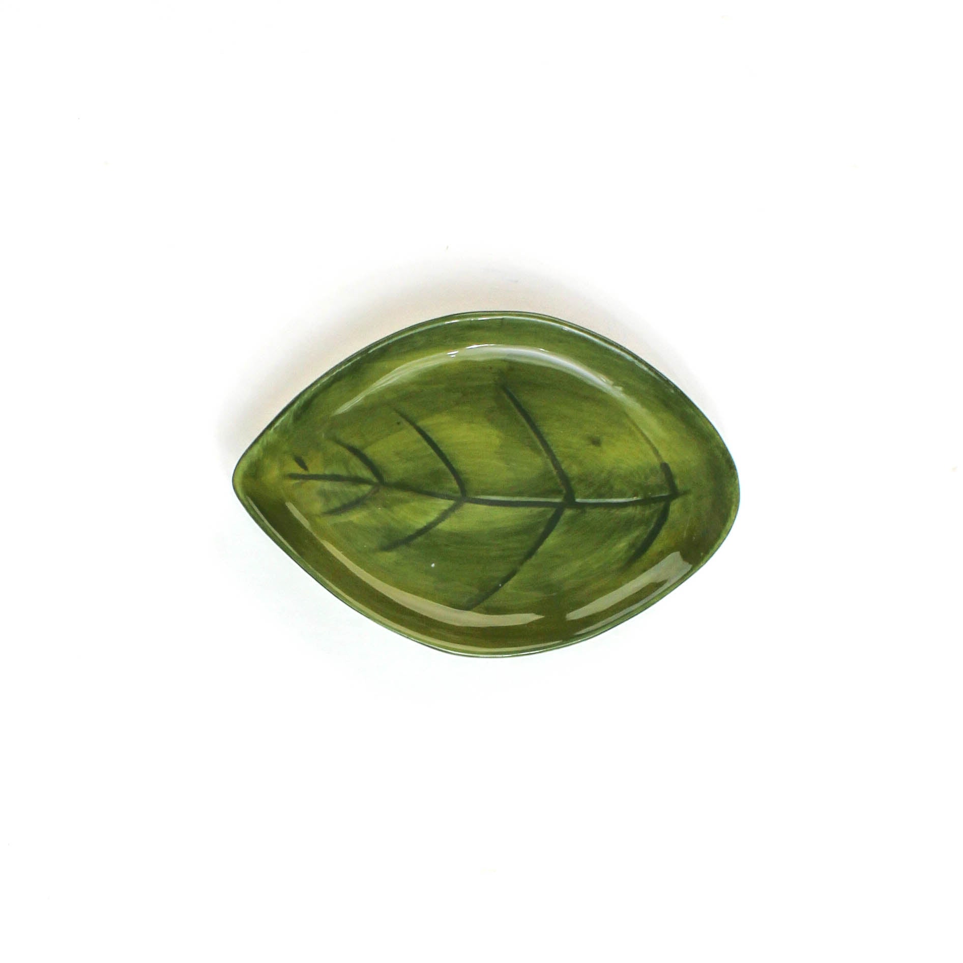 Lemon and Leaf Plates, Set of 4