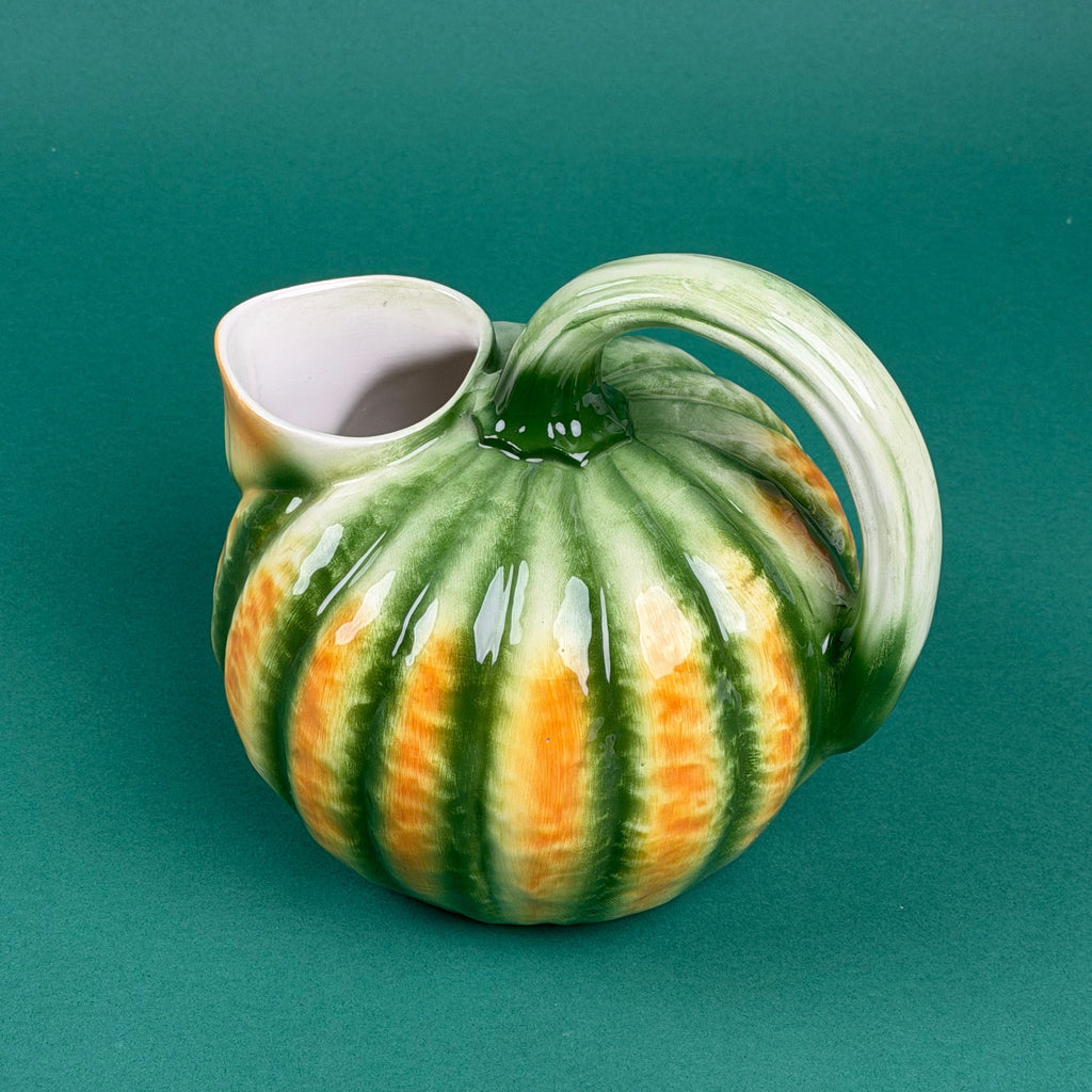 Vintage Ceramic Squash Pitcher