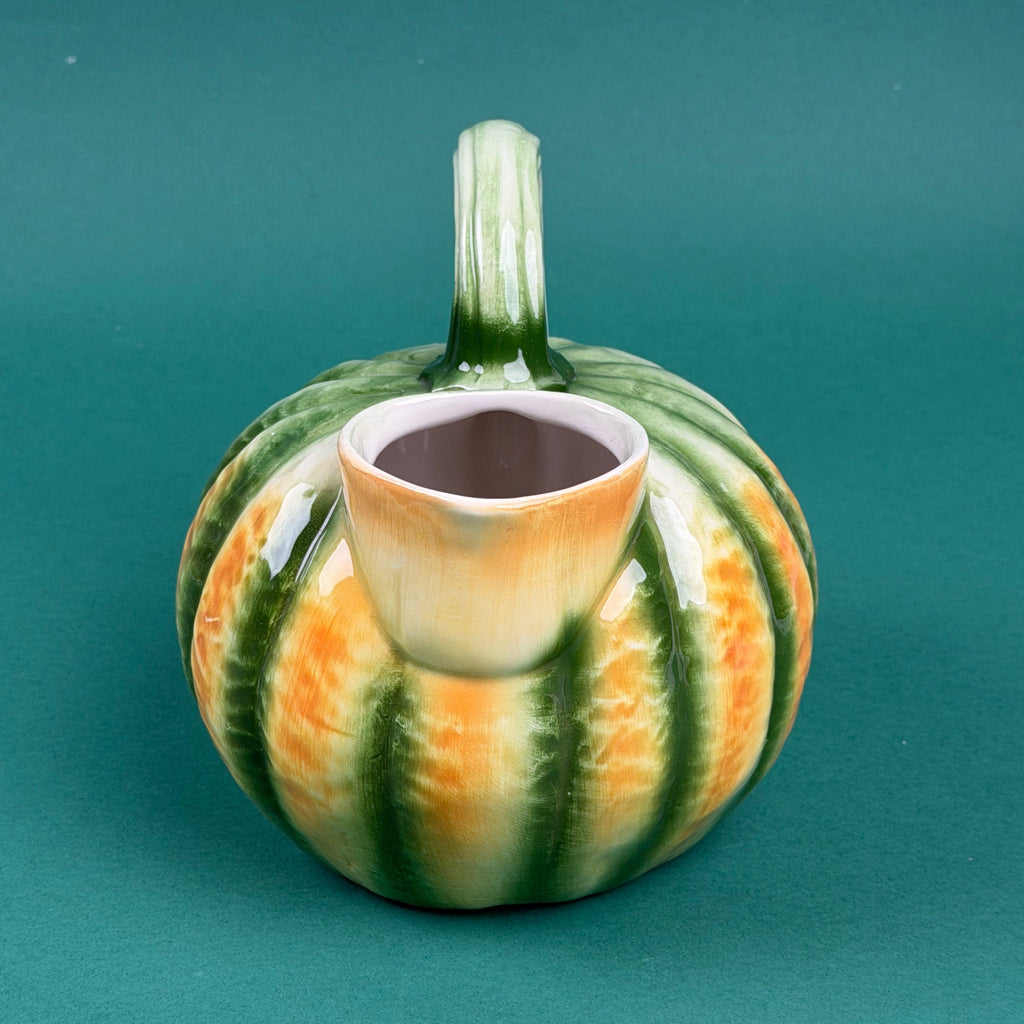 Vintage Ceramic Squash Pitcher