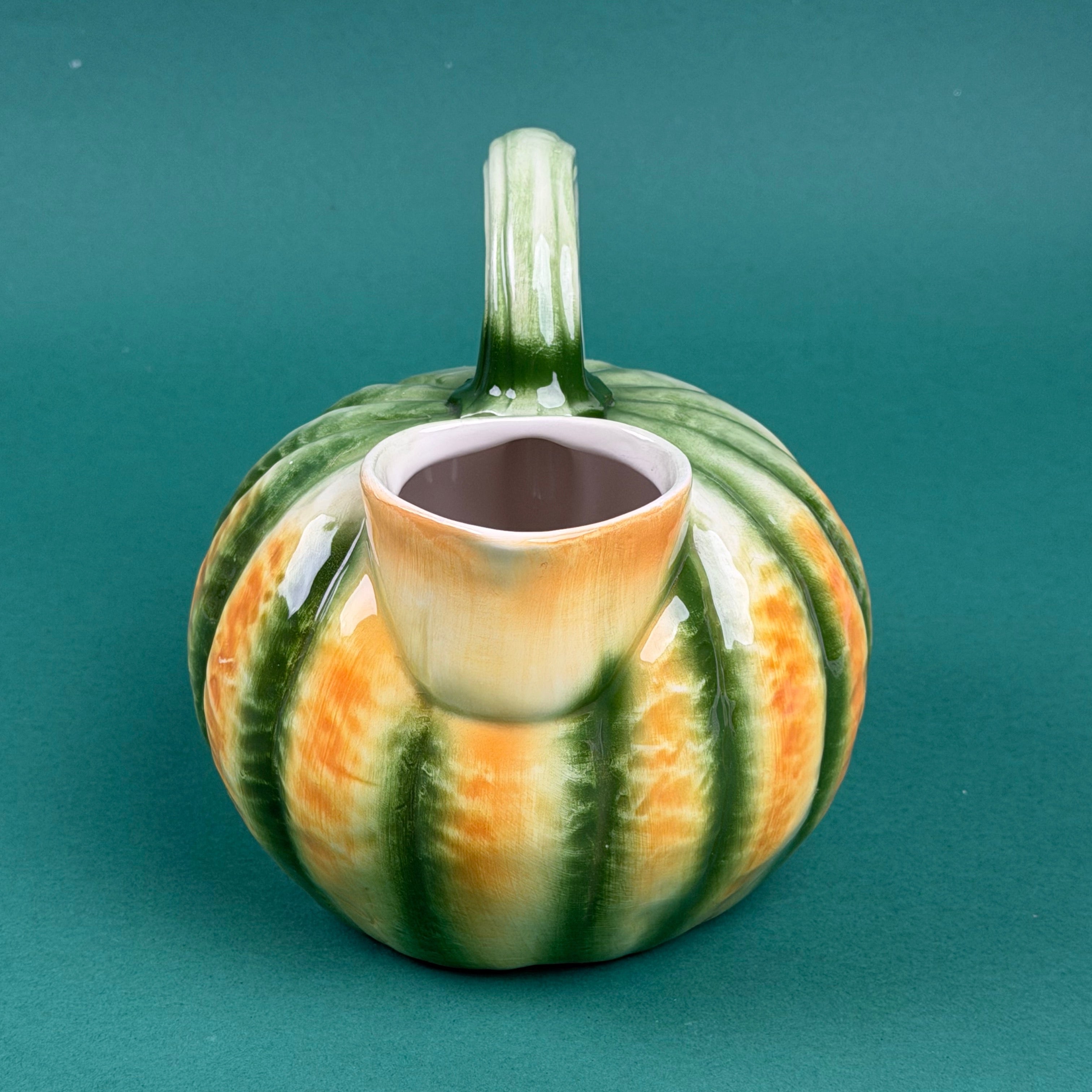 Vintage Ceramic Squash Pitcher