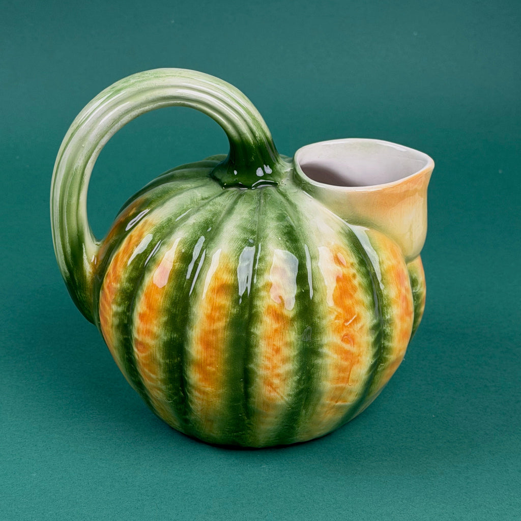 Vintage Ceramic Squash Pitcher