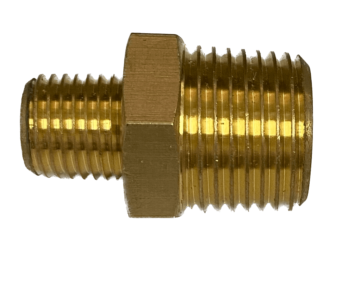 Cinderella 1/4" - 1/2" Brass Connector